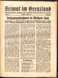 Heimat im Grenzland Nr. 20/1937