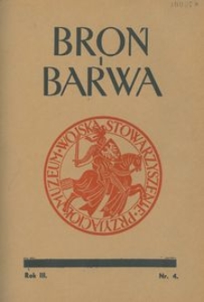 Broń i Barwa, 1936, nr 4
