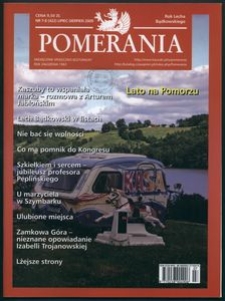 Pomerania : miesięcznik społeczno-kulturalny, 2009, nr 7-8