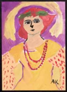 Kopia portretu Zofii Schroeder S. I. Witkiewicza, 1931