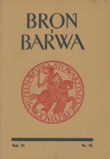 Broń i Barwa, 1937, nr 10