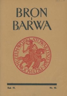 Broń i Barwa, 1937, nr 10