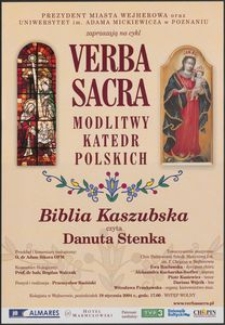 [Plakat] : Verba Sakra Modlitwy Katedr Polskich