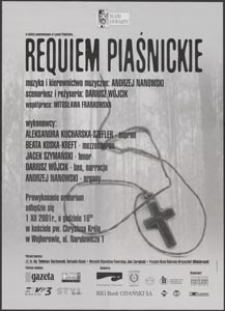 [Plakat] : Reqiem Piaśnickie