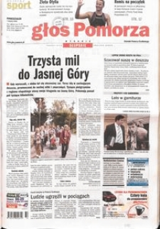 Głos Pomorza, 2006, sierpień, nr 183