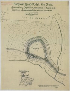 Burgwall Gro&beta; Podel, Krs. Stolp