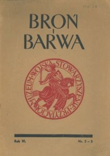 Broń i Barwa, 1939, nr 2/3