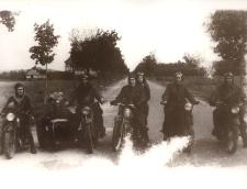 Lębork - Pierwsza Sekcja Motorowa 1945 r.