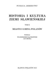 Historia i kultura Ziemi Sławieńskiej. T. 10, Miasto i Gmina Polanów