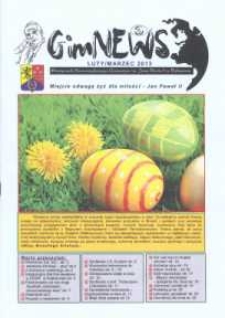 GimNEWS. Miesięcznik Samorządowego Gimnazjum im. Jana Pawła II w Bolszewie, 2013, luty/marzec