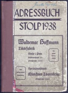 Adressbuch Stolp 1938