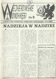 Wejherowskie Widnokręgi Lokalne Pismo Pomorskiego Towarzystwa Samorządowego "Solidarni", 1989, październik, Nr 8
