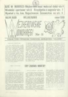 Wejherowskie Widnokręgi Lokalne Pismo Pomorskiego Towarzystwa Samorządowego "Solidarni", 1990, kwiecień, Nr 16