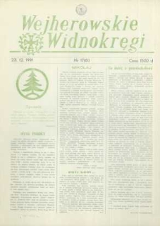 Wejherowskie Widnokręgi,1991, grudzień, Nr 17 (61)