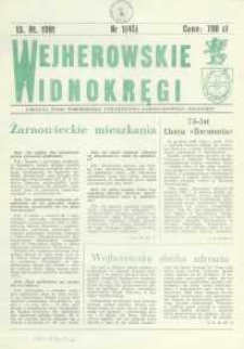 Wejherowskie Widnokręgi Lokalne Pismo Pomorskiego Towarzystwa Samorządowego "Solidarni", 1991, styczeń, Nr 1 (45)