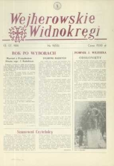 Wejherowskie Widnokręgi, 1991, lipiec, Nr 11 (55)