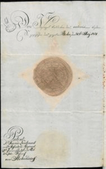 [Patent oficerski dla Carla von Hohendorff, s. 2]