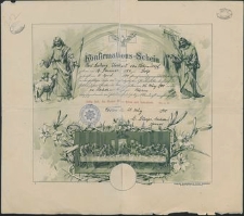 [Świadectwo konfirmacyjne Carla Ludwiga Eberharda von Hohendorff]