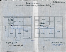 Konsenszeichnung für eine Leucht-und Kochgasanlage im Hause Schloss-Str. Nr. 5.6 Stolp