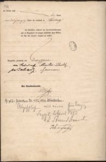 Akt ślubu Maxa von Hohendorff z Eva Alwine Schultz, s. 2