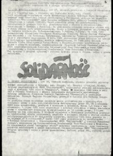 Kandydaci Komitetu Obywatelskiego "Solidarność" w Słupsku do mandat&oacute;w senatorskich z okręgu wyborczego nr... /woj. słupskie/