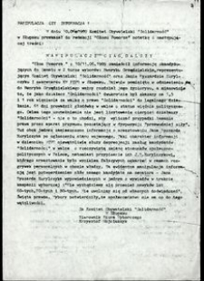 Manipulacja czy informacja? [dokument]