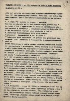 Wojciech Żukrowski - lat 73, kandydat na posła z ziemi słupskiej do mandatu nr 350 [dokument]