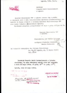 [Pismo do dyrekcji Zespołu Szk&oacute;ł Mechanicznych w Lęborku]