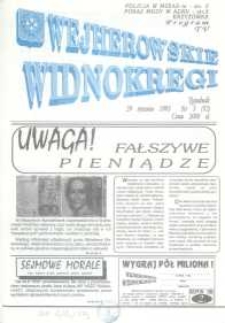 Wejherowskie Widnokręgi, 1993, styczeń, Nr 3 (92)