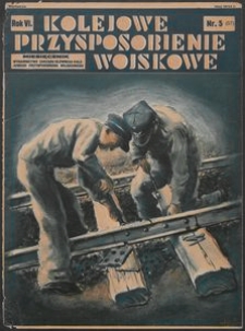Kolejowe Przysposobienie Wojskowe, 1934, nr 5