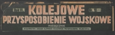 Kolejowe Przysposobienie Wojskowe, 1934, nr 10