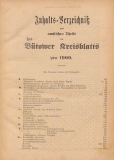 B&uuml;tower Kreisblatt 1900