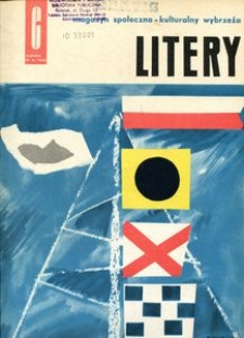 Litery : magazyn społeczno-kulturalny Wybrzeża, 1962, nr 6