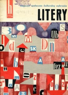 Litery : magazyn społeczno-kulturalny Wybrzeża, 1962, nr 9