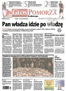 Głos Pomorza, 2010, listopad, nr 256