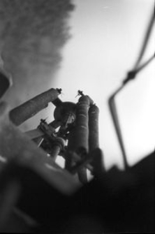 Urządzenie do regulacji rozstawu lotek na skrzydłach wiatraka typu holenderskiego - Lisewo