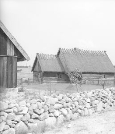 Widok pd.-wsch. części skansenu - Wdzydze KPE