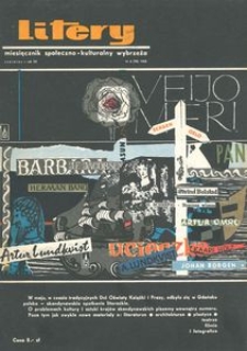 Litery : magazyn społeczno-kulturalny Wybrzeża, 1968, nr 6