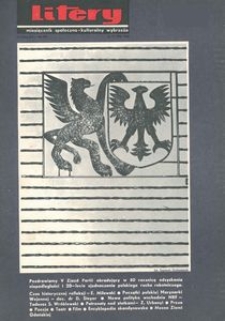 Litery : magazyn społeczno-kulturalny Wybrzeża, 1968, nr 11