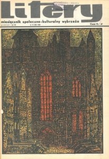 Litery : magazyn społeczno-kulturalny Wybrzeża, 1968, nr 12