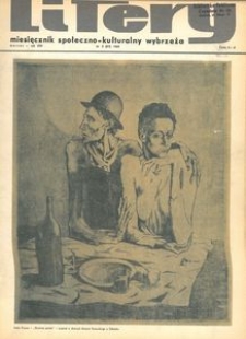 Litery : magazyn społeczno-kulturalny Wybrzeża, 1969, nr 3