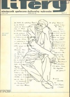 Litery : magazyn społeczno-kulturalny Wybrzeża, 1969, nr 6