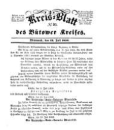 Kreisblatt des Bütower Kreises 1850 nr 30
