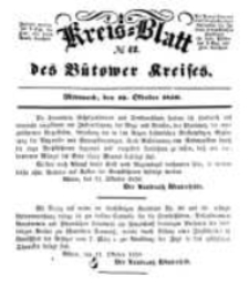 Kreisblatt des B&uuml;tower Kreises 1850 nr 42