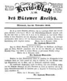 Kreisblatt des Bütower Kreises 1850 nr 46