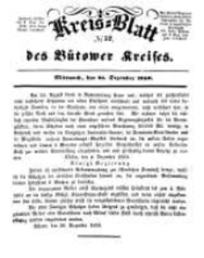 Kreisblatt des B&uuml;tower Kreises 1850 nr 52