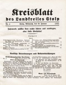 Kreisblatt des Landkreises Stolp nr 4