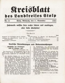 Kreisblatt des Landkreises Stolp nr 51