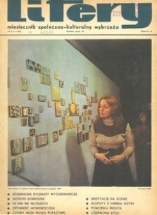 Litery : magazyn społeczno-kulturalny Wybrzeża, 1971, nr 1