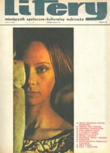 Litery : magazyn społeczno-kulturalny Wybrzeża, 1971, nr 4